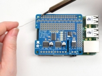 Wiring in the motor control board